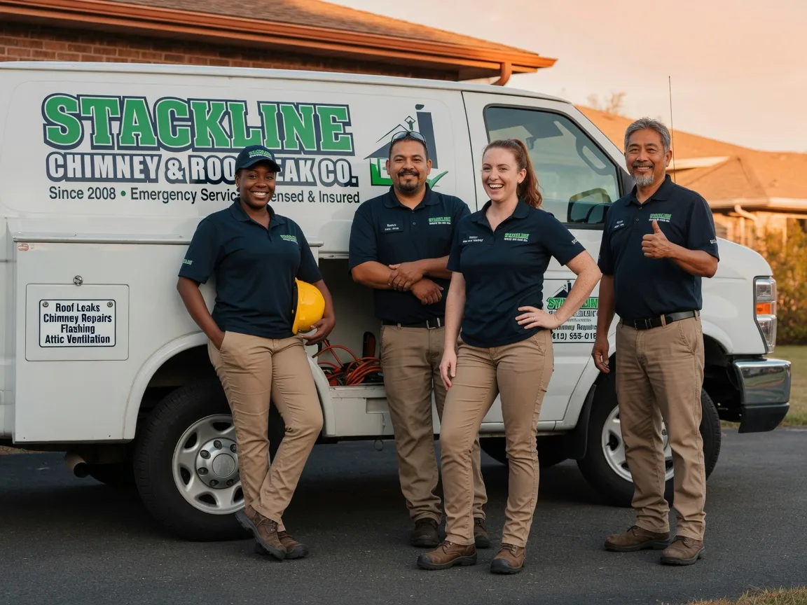 Chimney flashing repair company in Downs, IL